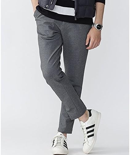 Amazon ナノ ユニバース メンズ Nano Universe 17aw ポンチイージースラックス チャコール L ロングパンツ 通販