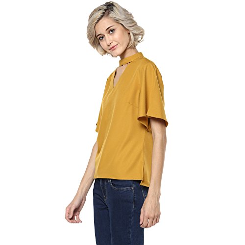 Image of Harpa Keyhole Neck Solid Tops