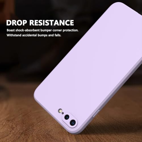 Image of for iPhone 8 Plus Case Purple, Scratch Resistant with Soft Touch, Slim Thin Phone Cover for iPhone 7 Plus 5.5 inch