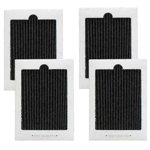 YHNNH 4 Filtros De Aire For Refrigerador, Compatibles con Electrolux, EAFCBF PAULTRA 242061001 241754001, Filtros De Aire Activados con Carbón Activado For Refrigerador Y Congelador.