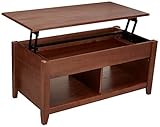 Amazon Basics Lift-top Coffee Table, Espresso