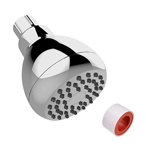 alcachofa de la ducha Cabezal de ducha con ahorro de agua, cabezal de ducha ajustable de alta presión con 3 ajustes, cabezal de ducha con rociador superior