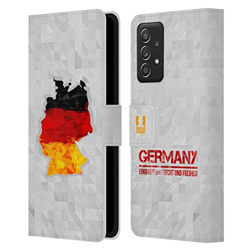 Protection Samsung A53 5G Coque Cuir Rabat Portefeuille Allemagne