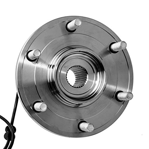 Front Wheel Hub And Bearing Assembly Left Or Right Compatible With Infiniti Qx56 Nissan Titan Armada Pathfinder Armada Auqdd 515066 [ 6 Lug W/Abs ] #TOP7