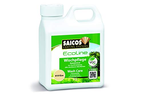 Saicos Ecoline Wash Care Concentrate Cleaner, Like Osmo = 1 ltr