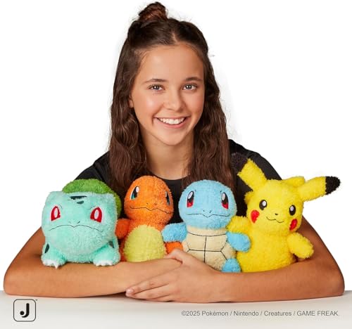 Image of Pokemon Cuddly Pikachu Plush - 8-Inch Soft Shaggy Plush with Authentic Details
