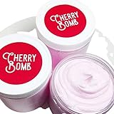 Cherry Bomb Lotion. Whipped Body Butter. Summer Skincare. Moisturizer. Gift for Her