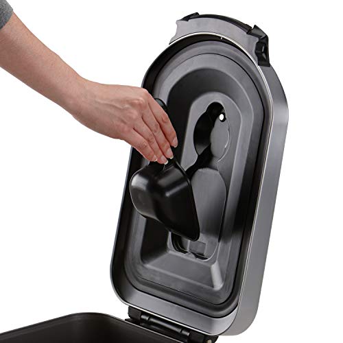 Simplehuman 30 Liter, 32 Lb / 14.5 Kg Large Pet Food Storage Container, Brushed Stainless Steel For Dog Food, Cat Food, And Bird Feed #TOP3