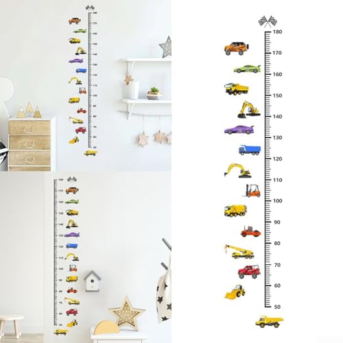 Vinilo medidor de altura autoadhesivo para pared miniatura 3