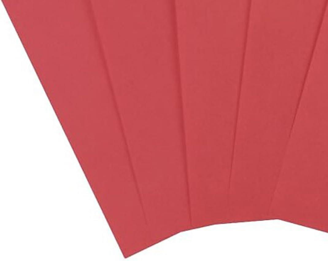 Staples Brights Multipurpose Paper 20 lbs 8.5-Inch x 11-Inch Red 500/Ream, For Office, School & Home