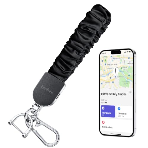 Localisateur de clés chouchou : résolvez la perte de vos clés avec ce bracelet Find My noir