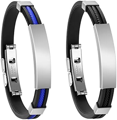 2PCS IONPRO TitaniumDetox LympUnclog Wristband, Titanium Detox Lymph Unclog Wristband, Titanium LympUnclog Magnetic Bracelet for Men Women