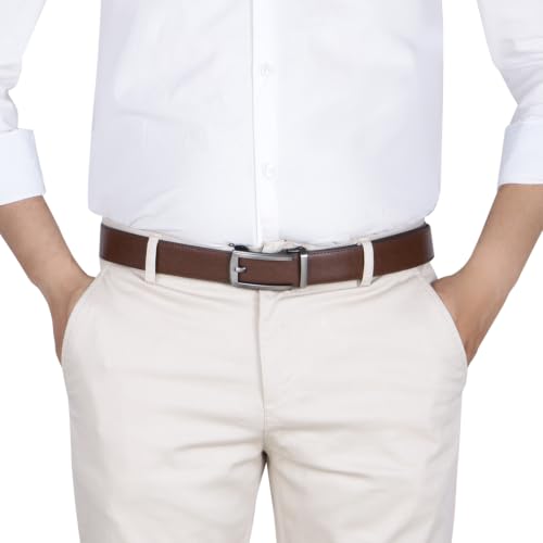 Image of Labnoft Men's PU Leather Auto-lock Belt