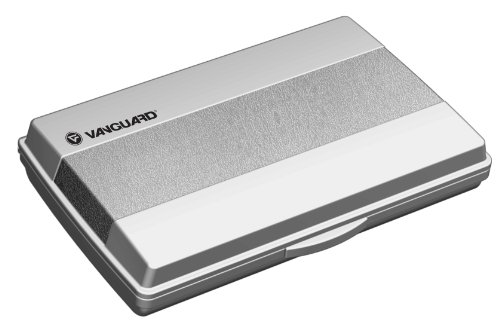 Étui pour carte mémoire Vanguard MCC 21 anti-choc en ABS et aluminium
