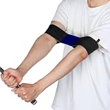 QUARKZMAN Golf Banda Attrezzatura per Allenamento Fasce per Braccio Golf, Lunghezza 35cm Larghezza 7cm Attrezzatura Pratica Swing Correzione Golf, Blu Scuro