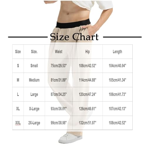 Cambkatl Men's Straight Leg Suit Dress Pants Elastic Waist Loose Business Casual Outdoor Formal Work Trousers with Pockets3