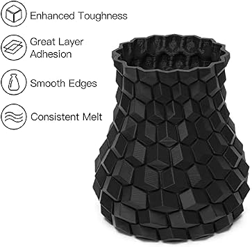INLAND V2 Reusable Filament Spool & Filament Bundle, Replacement Spool, Black and White Spooless Filament, Compatible with Bambu Lab Refill