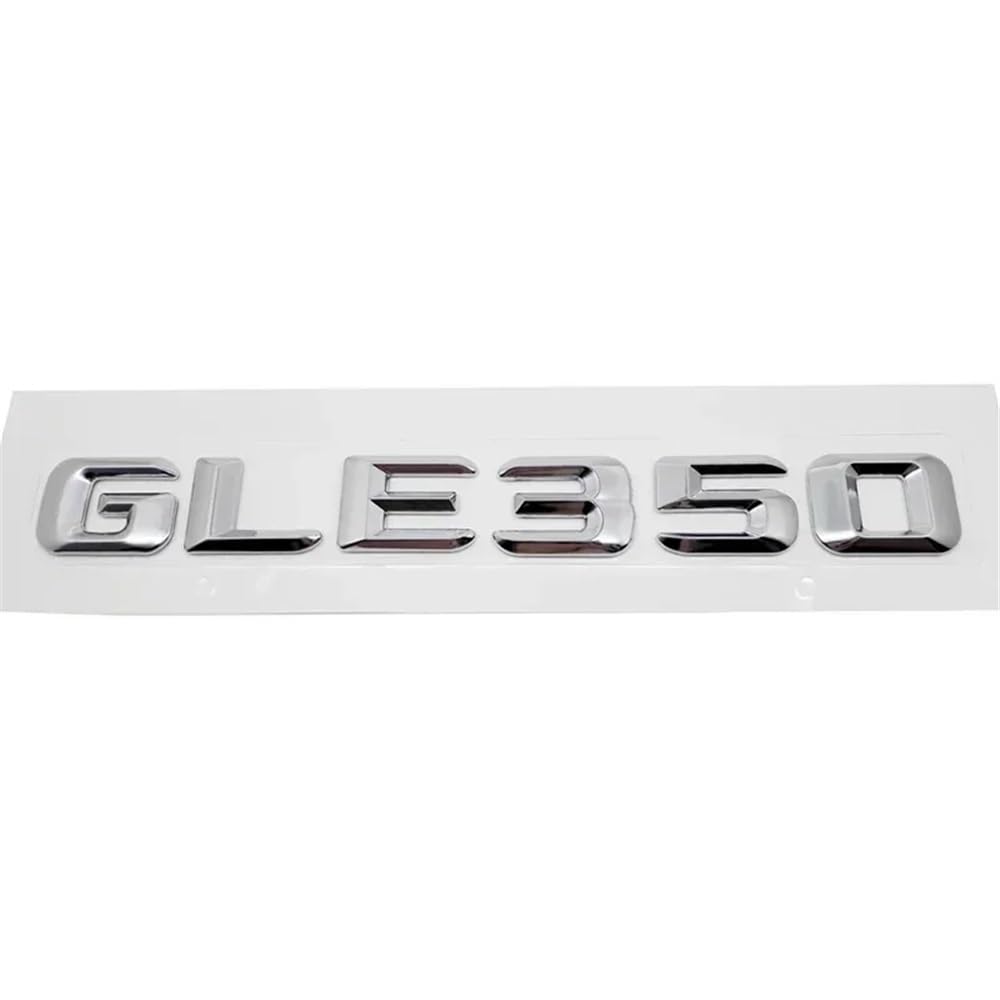 YTQMoreBNZ YYDStes Car Rear Trunk Sticker Tail Number Emblem Compatible With Mercedes Benz GLE43 GLE63 GLE300 GLE320 GLE350 GLE400 GLE450 GLE500 GLE550