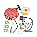 WOOSTAR Carburateur avec Bobine D'allumage avec Kit de Démarrage à Rappel Remplacement pour GX140 GX160 GX168 GX200 5.5hp 6.5hp Moteur