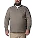 Columbia Men's Great Hart Mountain III Half Zip, Boulder Heather, Large Tall