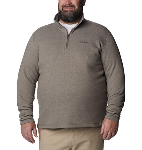 Image of Columbia Men's Big Great Hart Mountain III Big & Tall Half Zip