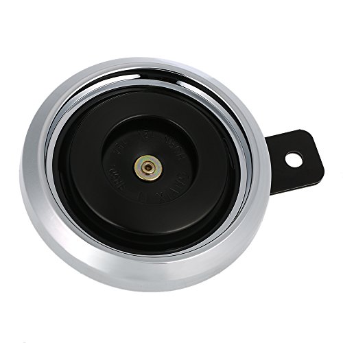 mewmewcat Buzina elétrica alta para motocicleta à prova d'água universal DC 12V 1.5A 105dB