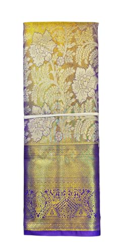 VFCollections silver kanchipuram silk saree – image 3