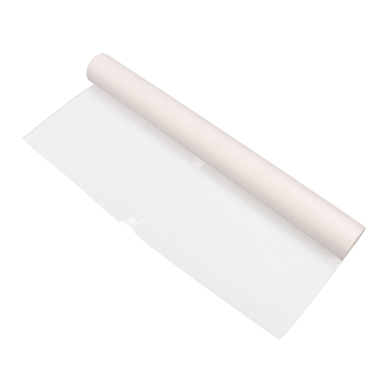 Rollo Ancho de Papel de Calco de Alta Transparencia para Costura y Dibujo, 44 ​​cm de Ancho, Adecuado para Diseñadores, Constructores, Entusiastas del Dibujo (46 m / 150,9
