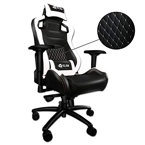KLIM 1st - Chaise Gamer Très Haute Qualité - Nouveau - Finitions Soignées - Ajustable -...