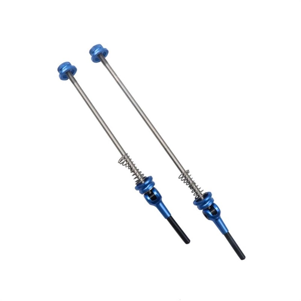 Brochette de sortie rapide vélos de montagne bleu anti vibration