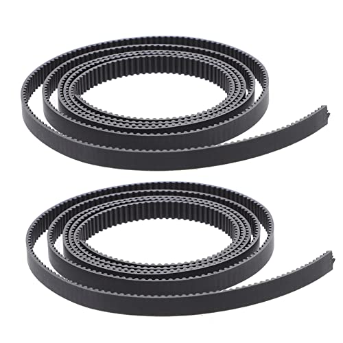 2pcs Rubber 2gt 3d Printer Timing Belt for Additive