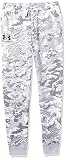 Under Armour Boys' Rival Fleece ABC Camo Joggers , Halo Gray (014)/Black , Youth Large