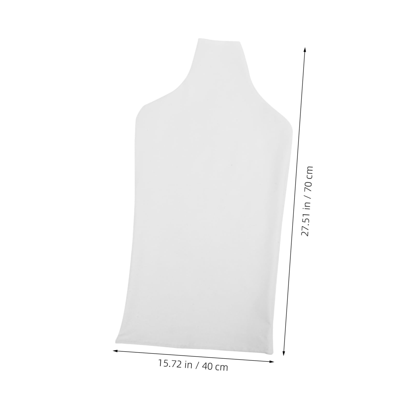VILLFUL Male Mannequin Bust Mannequin Sleeve Dress Form Cover Cotton Dress Form for Upper Body Fashion Retail Store Accessory