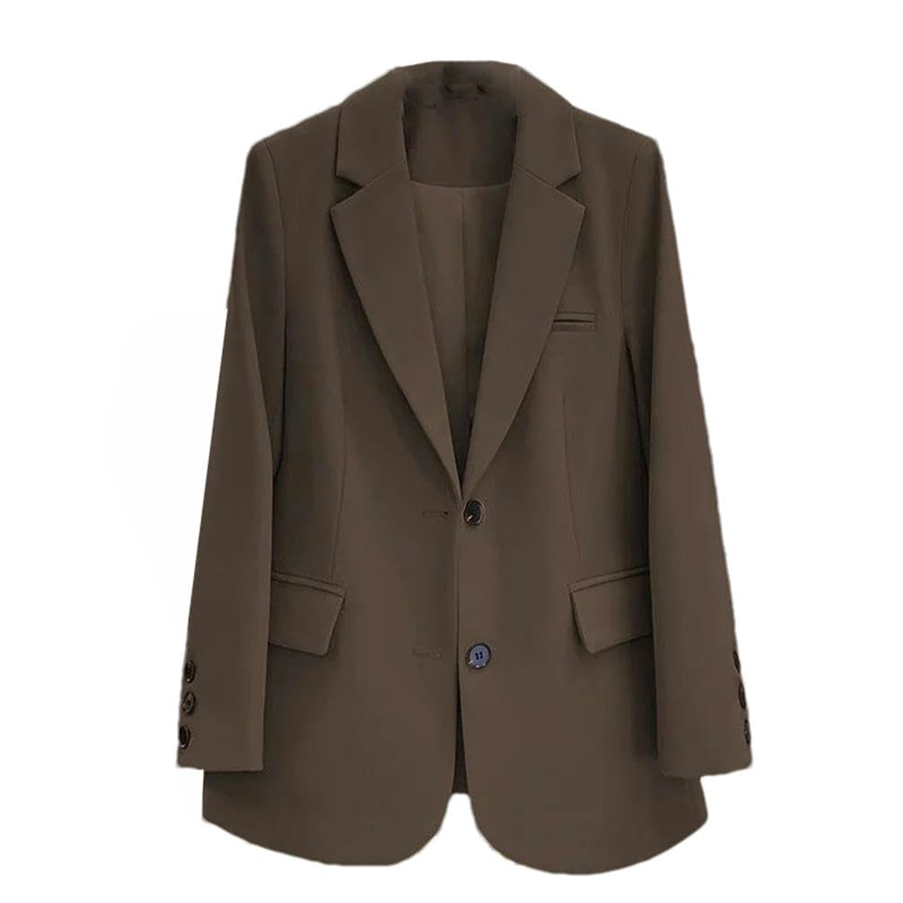 Autumn Office Lady Blazer For Women Long Sleeve Coats Jacket Winter Clothing Outwear