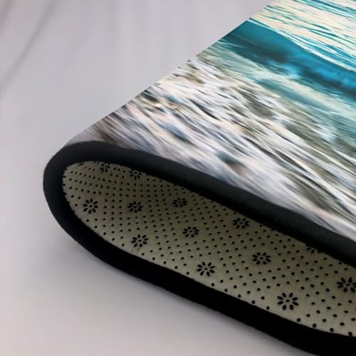 Alfombra grande de playa EdWal de suelo para decoración de salón y comedor 6