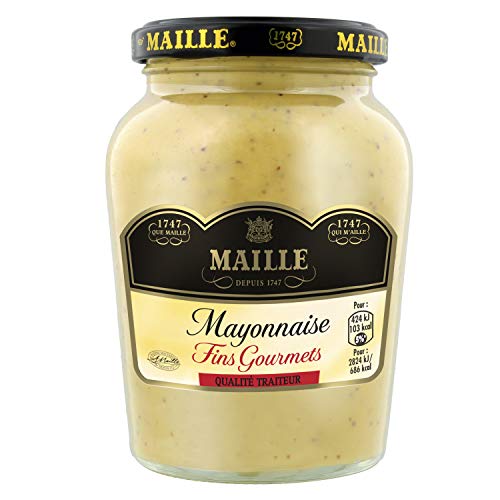 Maille Mayonnaise Nature Fins Gourmets Bocal 320 g - Lot de 3