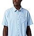 Columbia Mens Slack Tide Short Sleeve Camp Shirt, Sail, X-Large