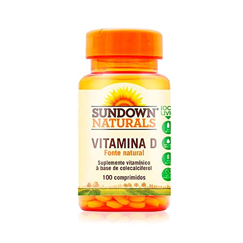 Vitamina D 400UI - 100 Comprimidos, Sundown Naturals