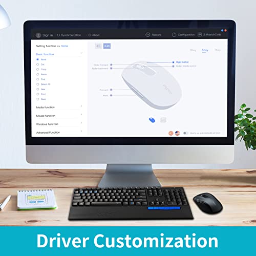 Rapoo Bluetooth Wireless Mouse, M500G Multi Mode Bluetooth 5.0 & 3.0 Mouse 2.4G Wireless Portable Silent Mouse With Usb Receiver, Adjustable Dpi For Laptop, Macbook, Pc, Windows, Tablet,Black #TOP4