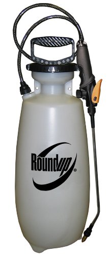 Roundup 190012 3-Gallon Premium Lawn & Garden Sprayer With 3-Nozzle System