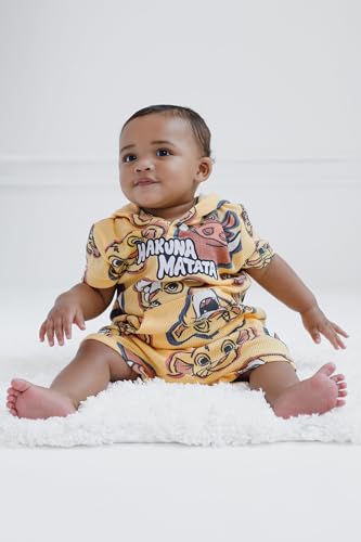 Sudadera con capucha de Mickey Mouse conjunto de pantalones cortos de nido de abeja 5