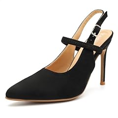 9cm-black Suede