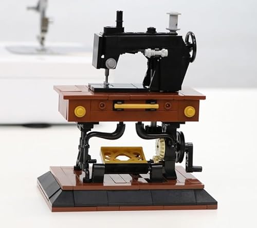 Vintage Sewing Machine Building Block Set