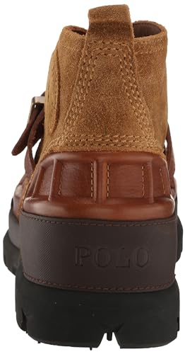 Image of POLO RALPH LAUREN Men's Suede Leather-Oslo Low mid Cut Boot Fashion