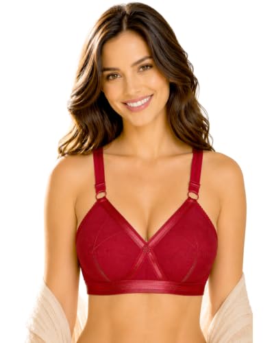 Image of SONA Perfecto Plus Size Full Coverage Cotton Bra for Woman