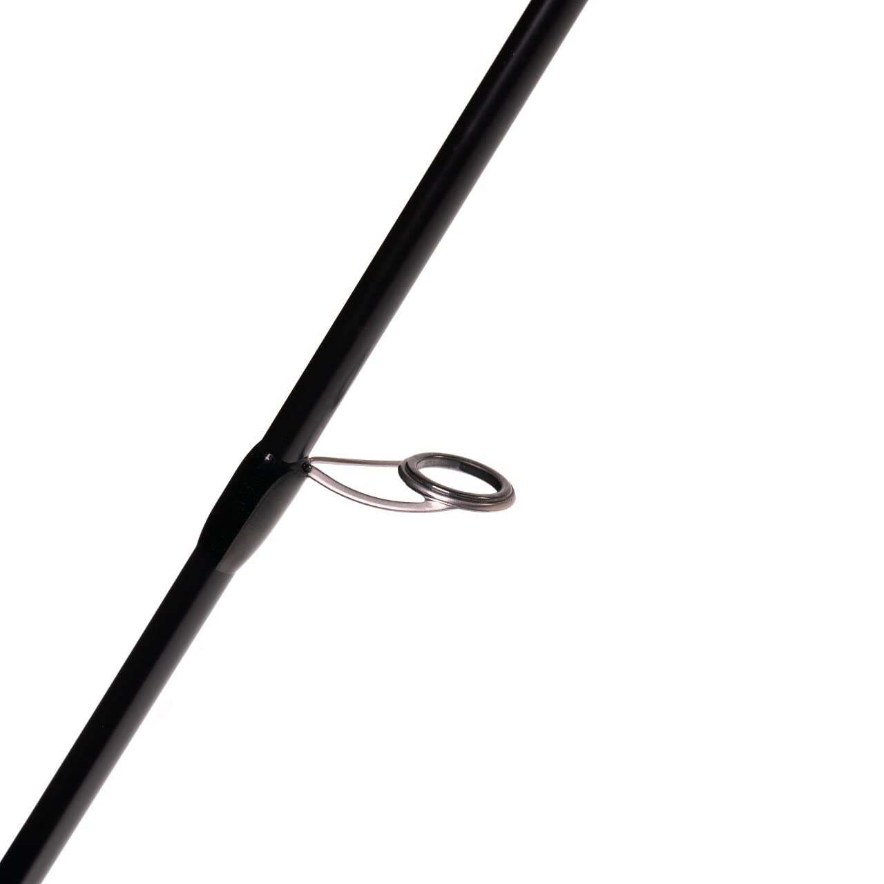 Zeck All Black 2,13m 20g - Spinnrute zum leichten Spinnfischen auf Barsche & Forellen, Angelrute zum Barschangeln, Jigrute