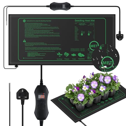 Mojimdo 50W Heat Mat with Thermostat