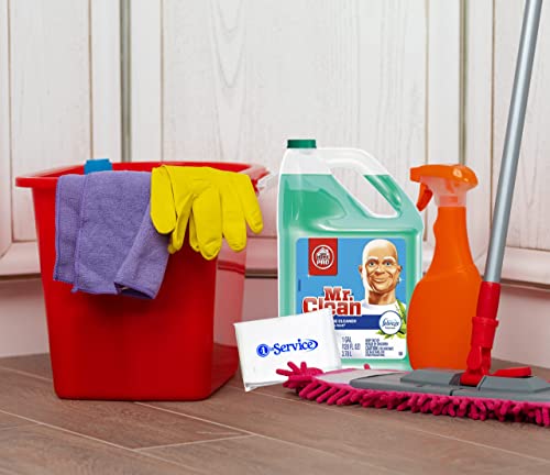 Number 1 In Service Mister Clean Multi-Purpose Fabreez Liquid Cleaner Professional Household Non-Toxic Hardwood Floor Cleaner 128 Fluid Ounce Bottle Meadows & Rain Scent Wallet Tissue Pack (1 Pack) #TOP2