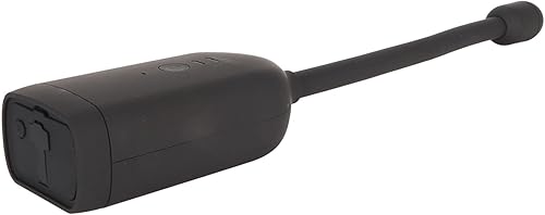 Pyhodi Cámara espía WiFi oculta, lente panorámica de 360 grados, mini cámara de seguridad intercomunicador bidireccional, 2000 mAh cuello de cisne