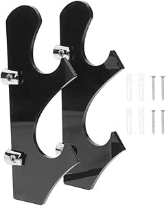 LEILIN Lightsaber Wall Mount Acrylic Katana Sword Mount For Wall Display Wall Mount For Sword Or LightSaber (Transparent 3 Layers